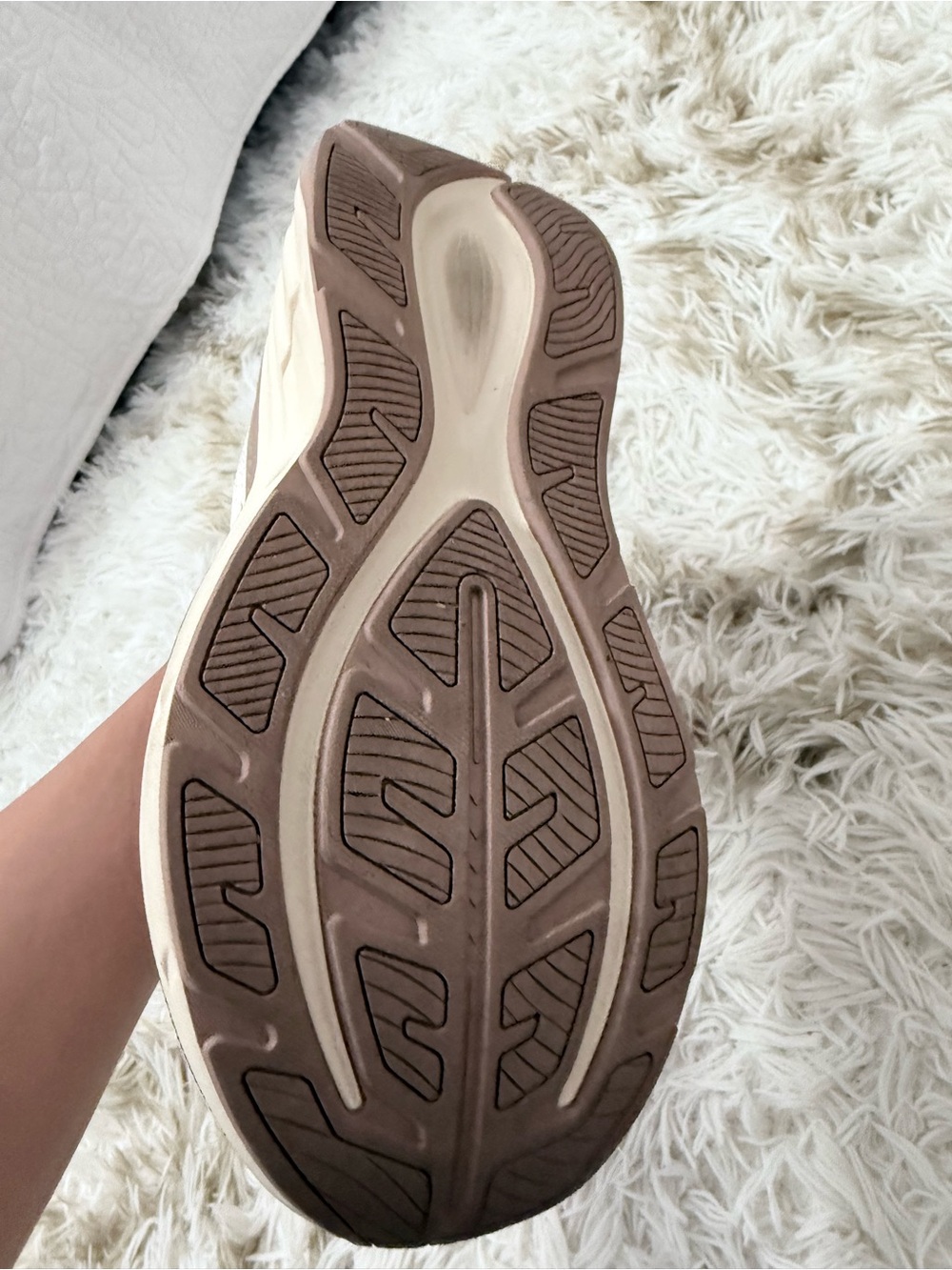 Dream Pairs Cream and Tan Women's Athletic Sneakers - Picture 3 of 3